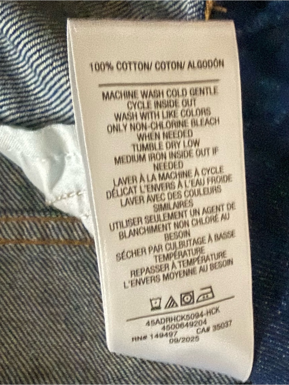 Joe's Jeans Dark Indigo Relaxed wide leg Jeans women’s size 30 - Picture 7 of 10